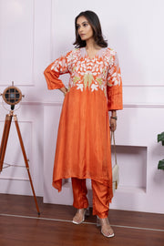 Crimson Cut Kurta Set
