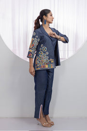 Urban Mosaic Denim Co-Ord Set