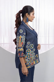 Urban Mosaic Denim Co-Ord Set