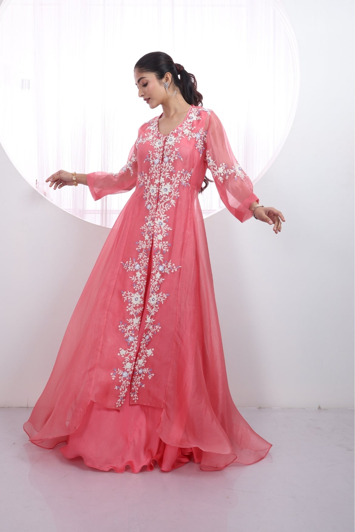 Elysian Bloom Jacket Gown