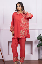 Serafina Cutwork Ensemble Co-ord Set