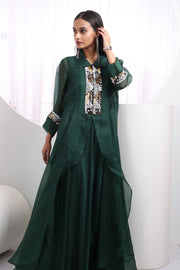 Eira Midnight Bloom Jacket Gown