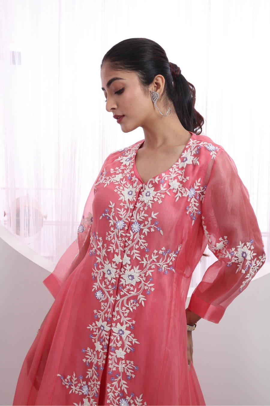 Elysian Bloom Jacket Gown