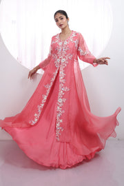 Elysian Bloom Jacket Gown