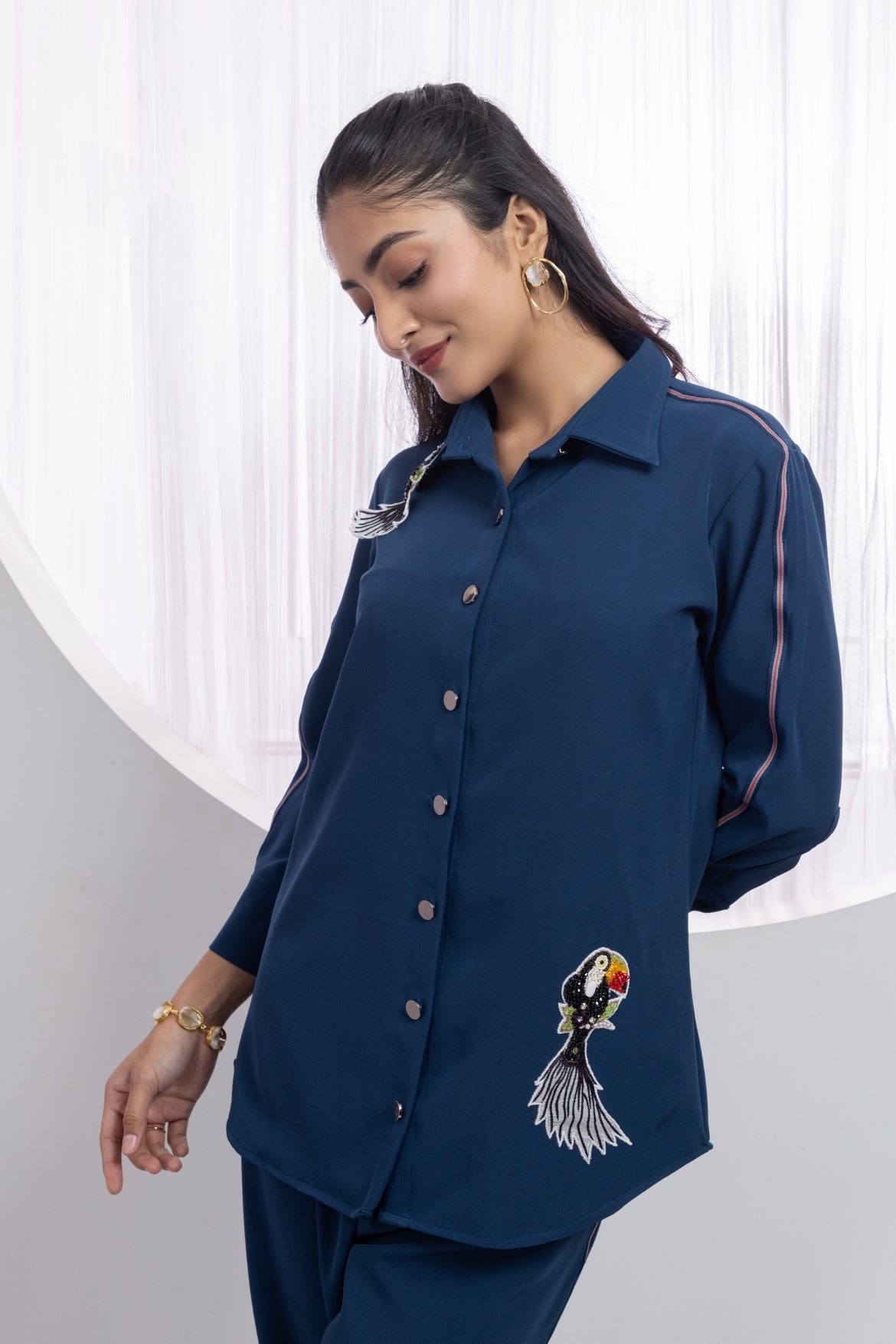 Royal Travel Co-ord 
Set