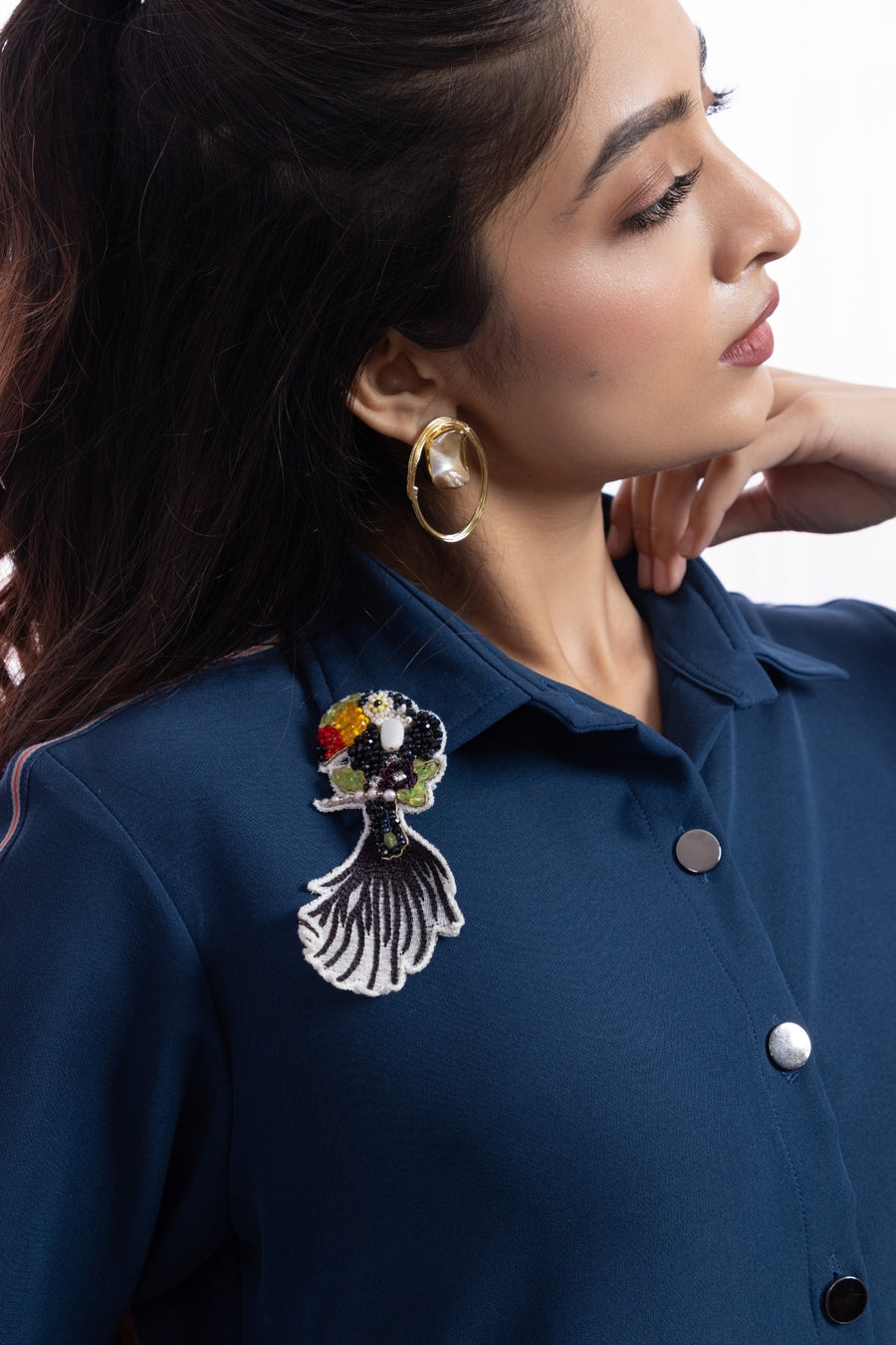 Royal Travel Co-ord 
Set