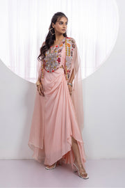 Blush Bloom Drape Set