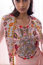 Blush Bloom Drape Set