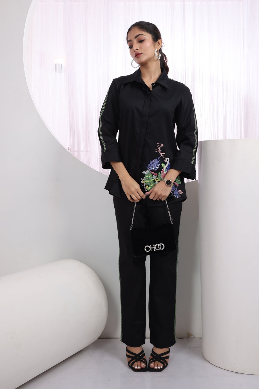 Swan Noir Co-ord Set