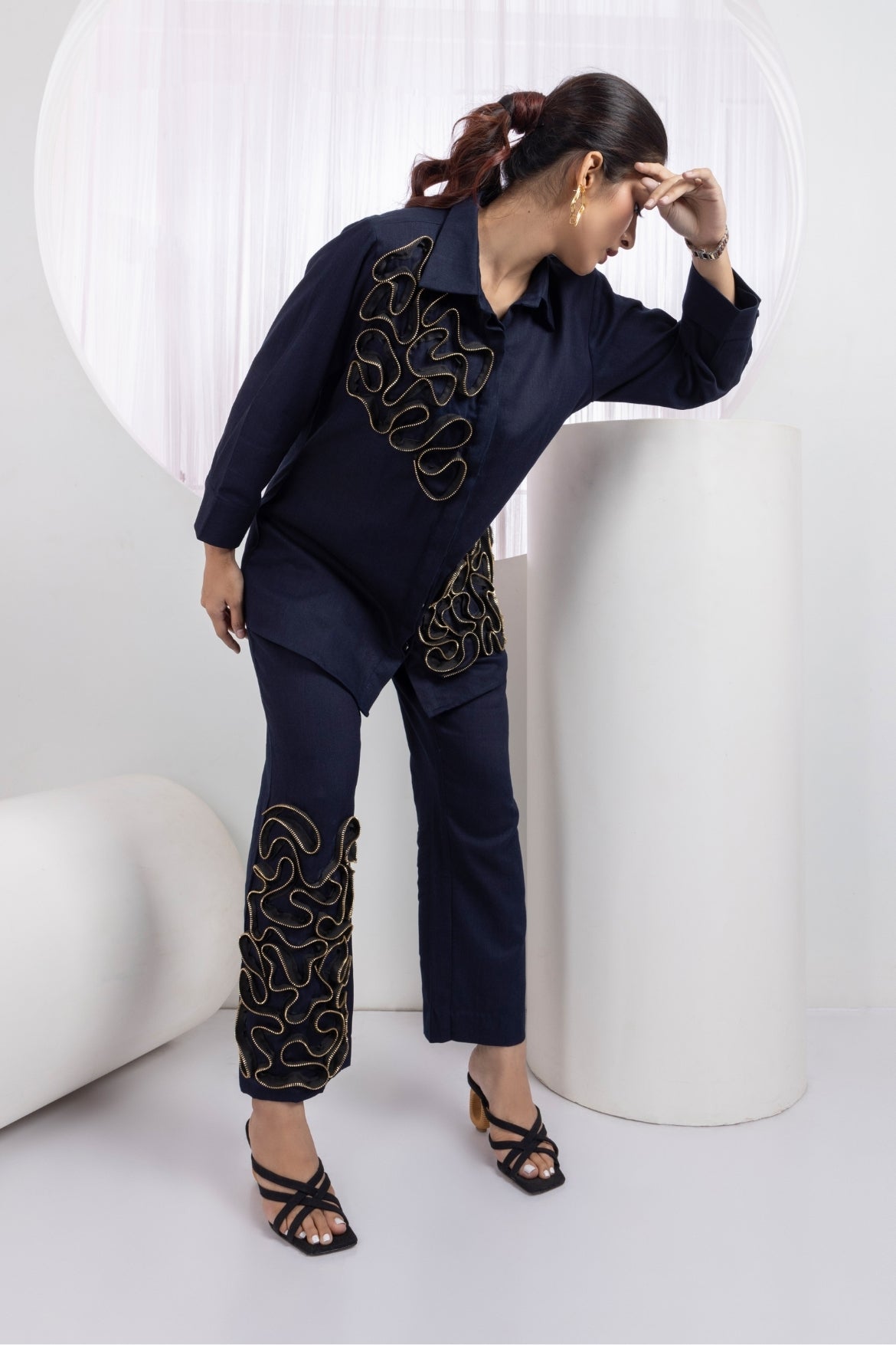 Noir Chain Co-ord Set