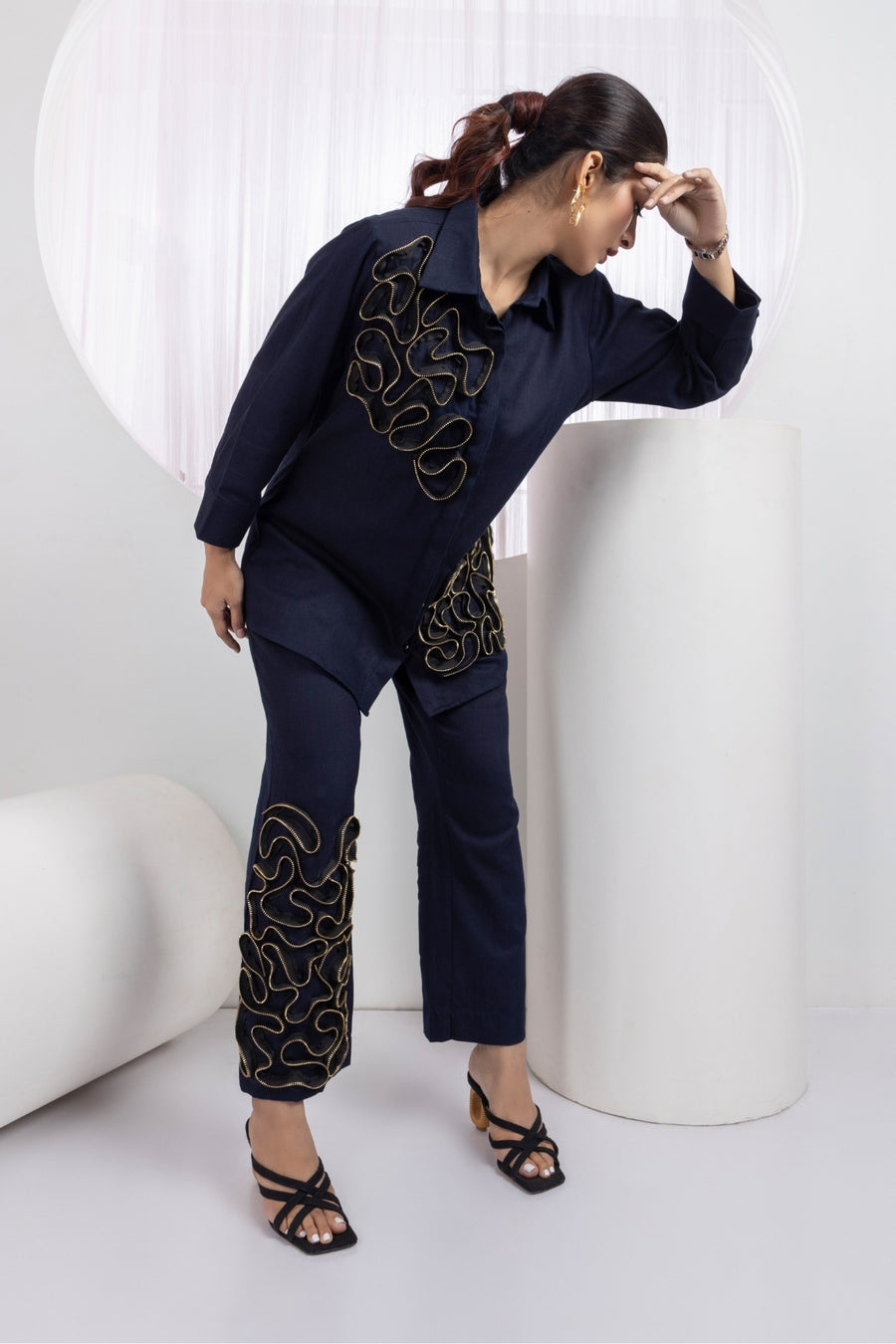 Noir Chain Co-ord Set