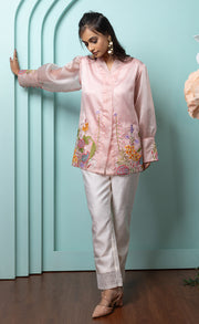 Priscilla Co-Ord Set In Pink