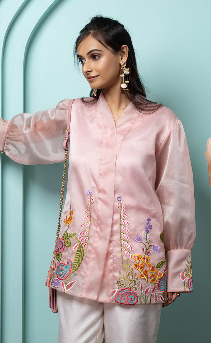 Priscilla Co-Ord Set In Pink