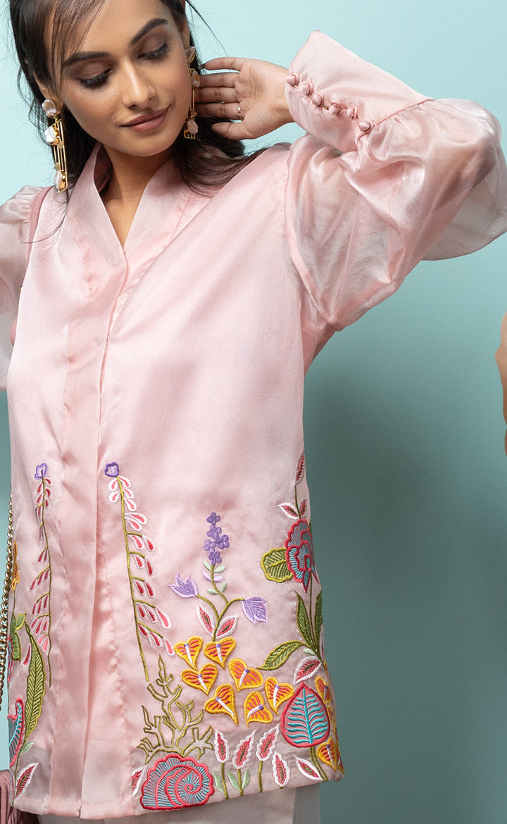 Priscilla Co-Ord Set In Pink