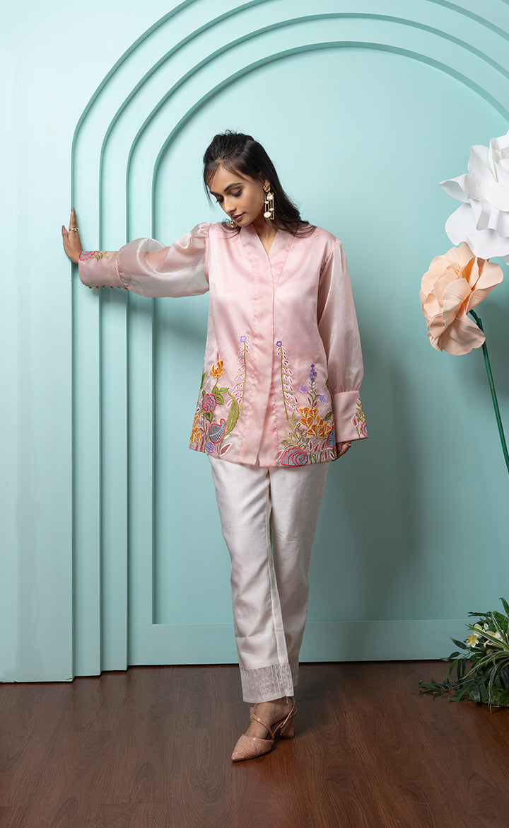 Priscilla Co-Ord Set In Pink