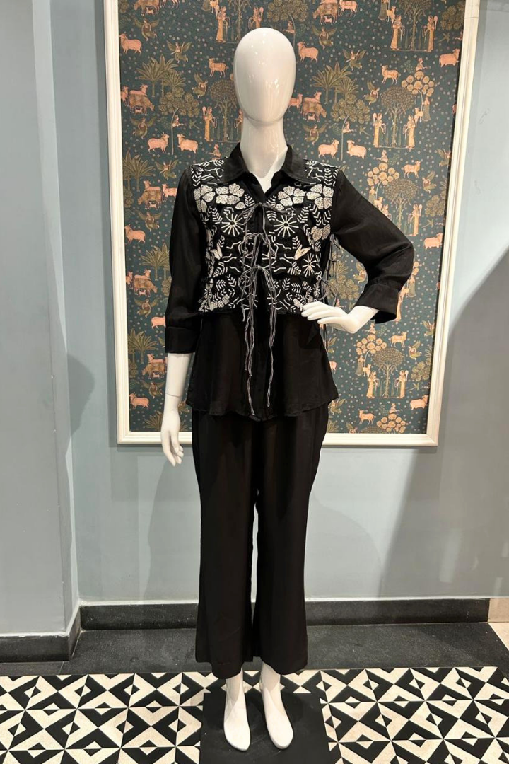 Midnight Bloom Bip Co-ord Set