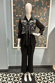 Midnight Bloom Bip Co-ord Set