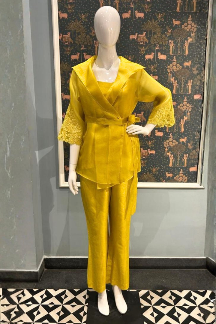 Elegant Wrape Style Coord Set