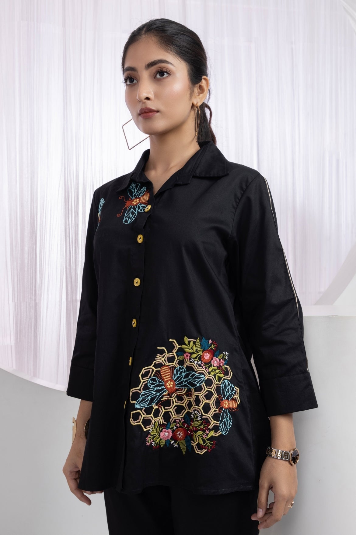 Black Bees Co-ord Set