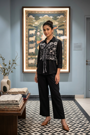 Midnight Bloom Bip Co-ord Set