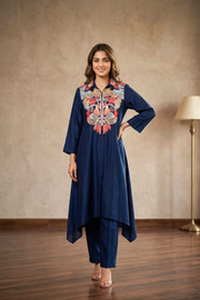 Floral Sunshine Kurta Set With Pants