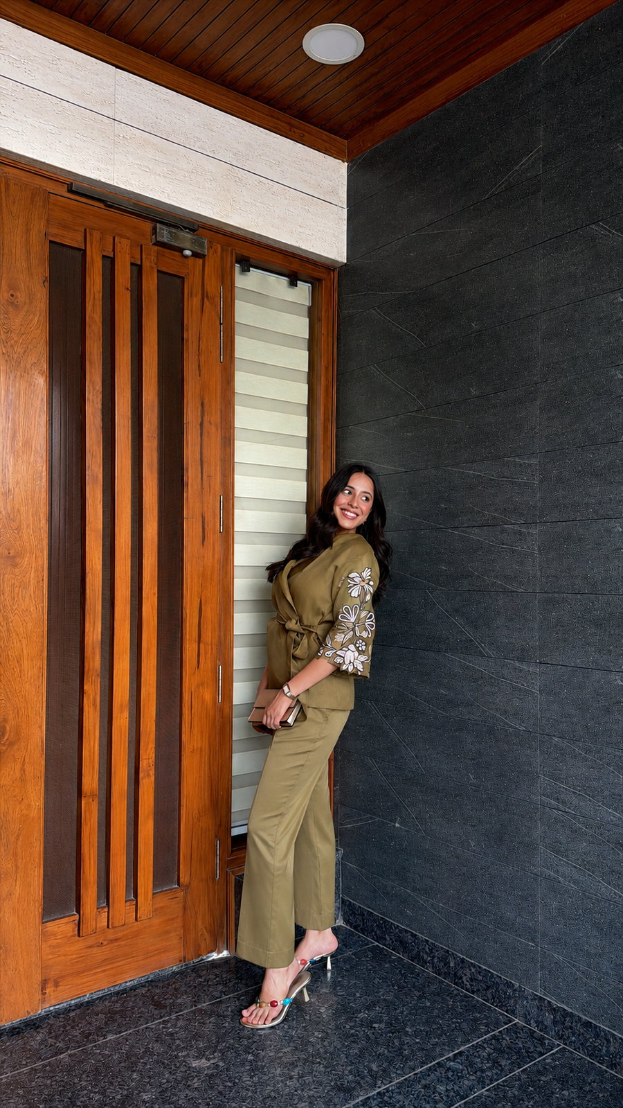 Olive Aura Co-Ord set