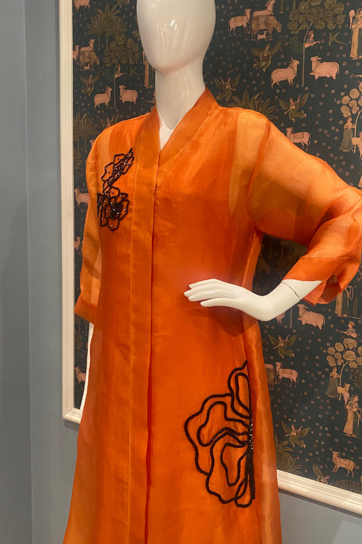 Rusty Organza Dress
