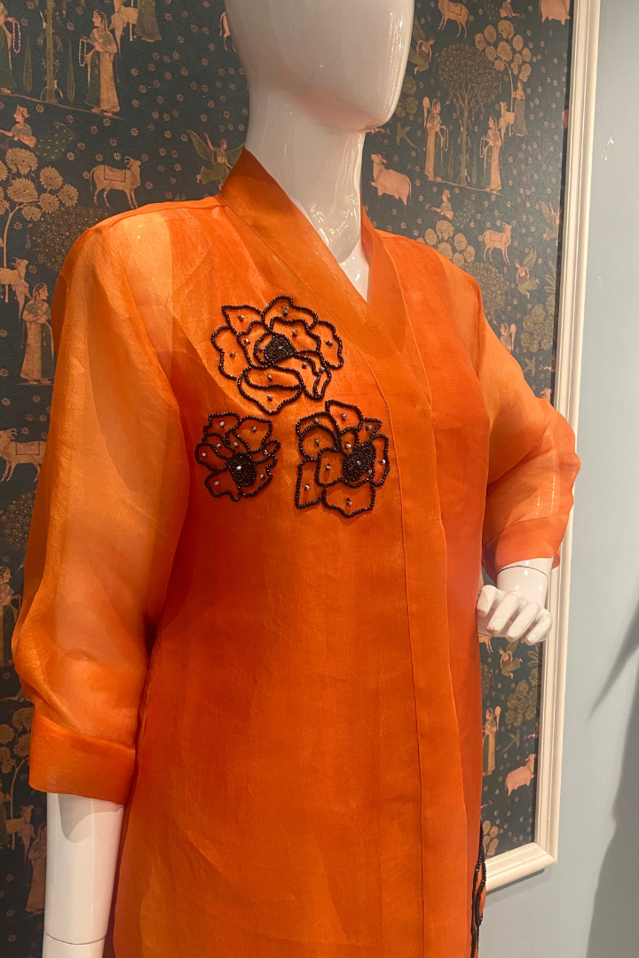 Rusty Organza Dress